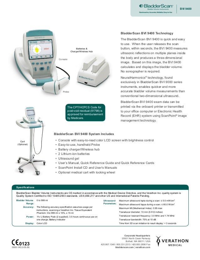 bladder scan volume